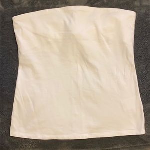 NEW white tube top